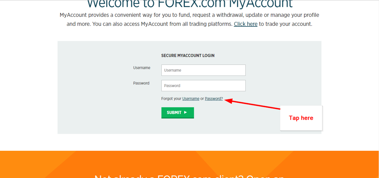 Forex account open trading