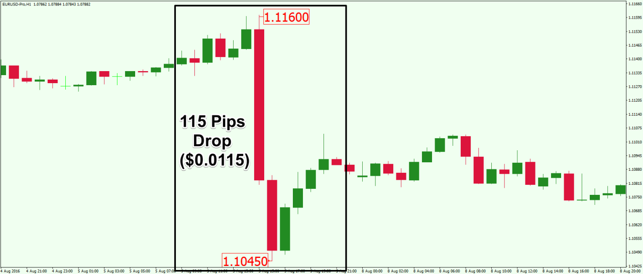 Arti pips dalam forex dan bagaimana menghitung profit/loss trading