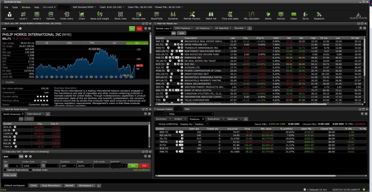 Questrade's forex trading platform user reviews and ratings