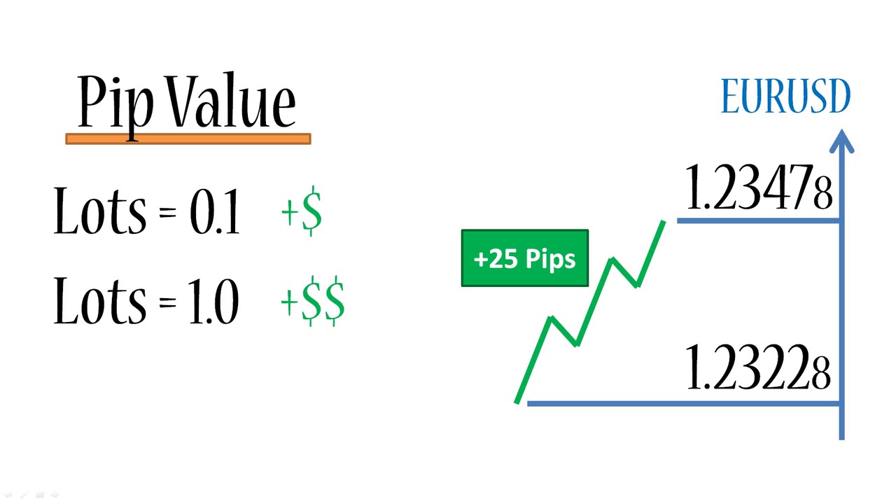 Arti pips dalam forex dan bagaimana menghitung profit/loss trading